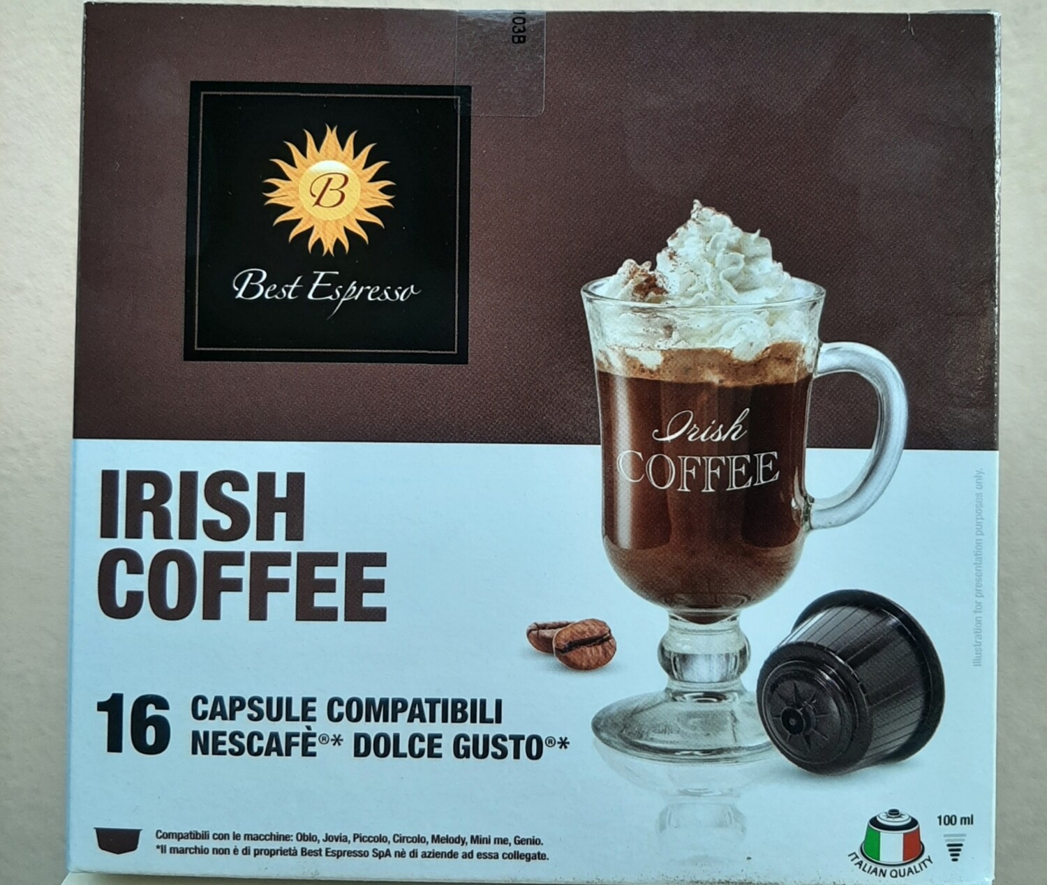 IRISH COFFEE dolce gusto aparati