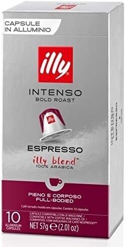 Illy inteso nespresso