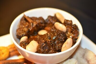 9. Nancy's Favourite Meat Meals - Oxtail with Butter Beans