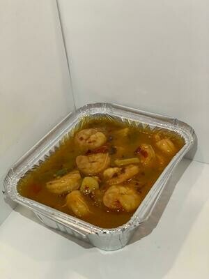 Curry or Sweet Chilli Prawns