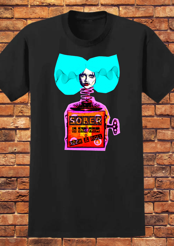 &quot;Sober is the New Rock&#39;n&#39;Roll&quot; T-shirt - Unisex