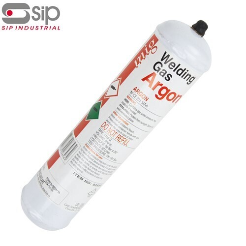 argon disposable gas bottle