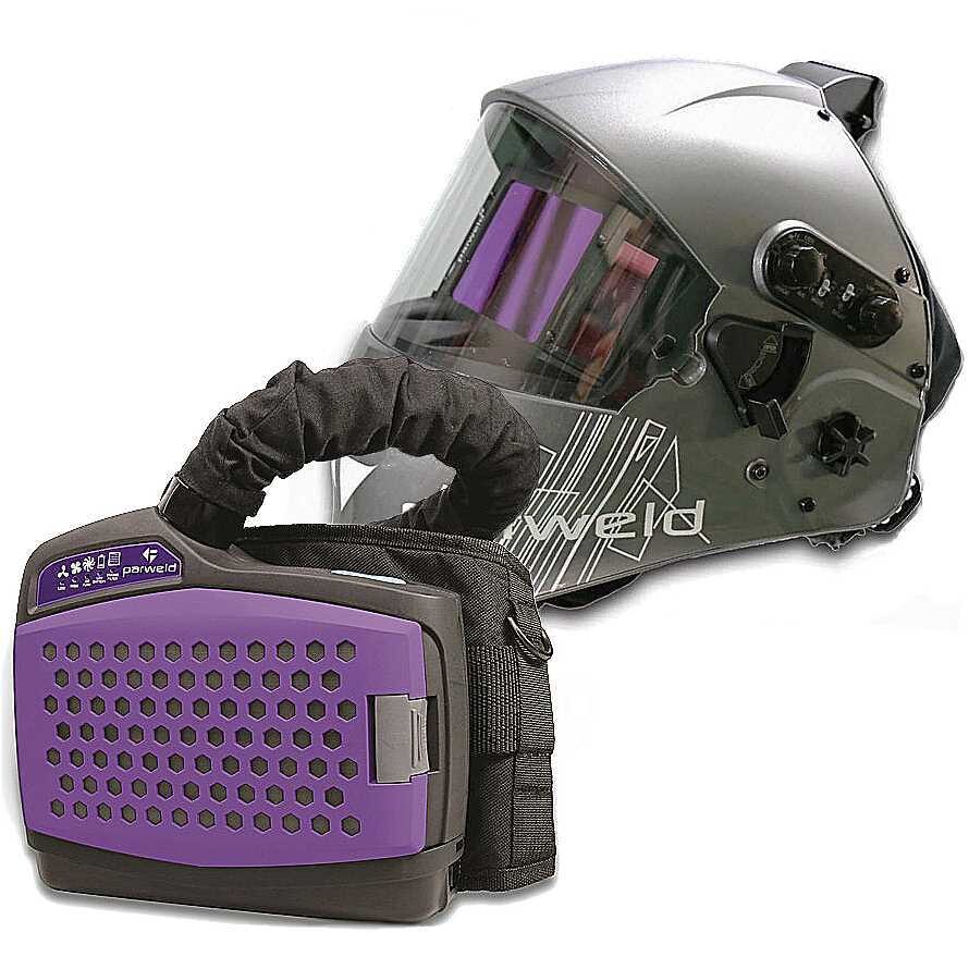 XR950A Air respiratory system and welding helmet with carry bag