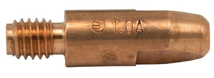 MB25 Aluminium Contact Tip 1.0mm (Thread 6mm)spool gun