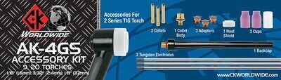 AK-4GS Complete Gas Saver Kit 1.6, 2.4, 3.2mm for CK9, 20, 230