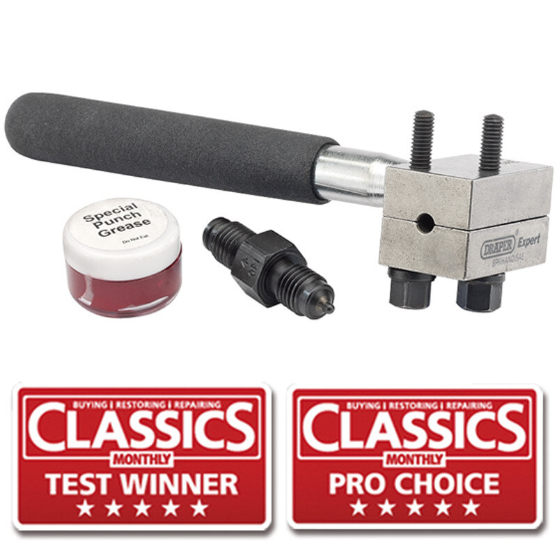 3/16&quot; sae hand-held brake pipe flaring tool