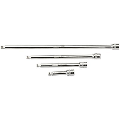 Wobble Extension Bar Set, 1/4&quot; Sq. Dr., Micro Satin Chrome (4 Piece)