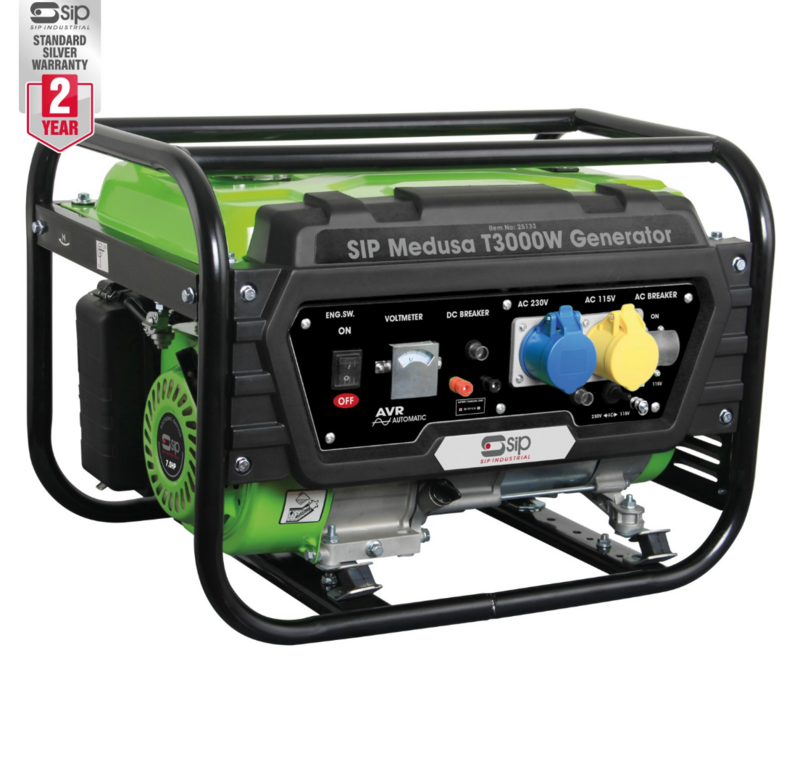 SIP MEDUSA T3000W Petrol Generator