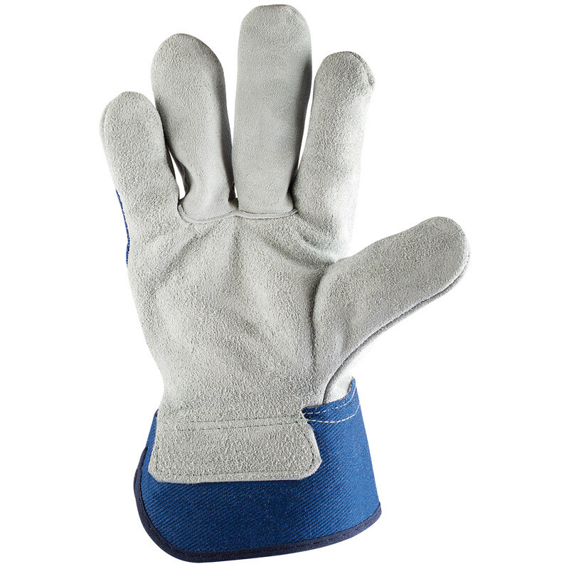 heavy duty leather industrial gloves 52324