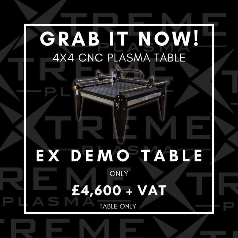4x4 Ex-Demo CNC Plasma Cutting Table Kit
