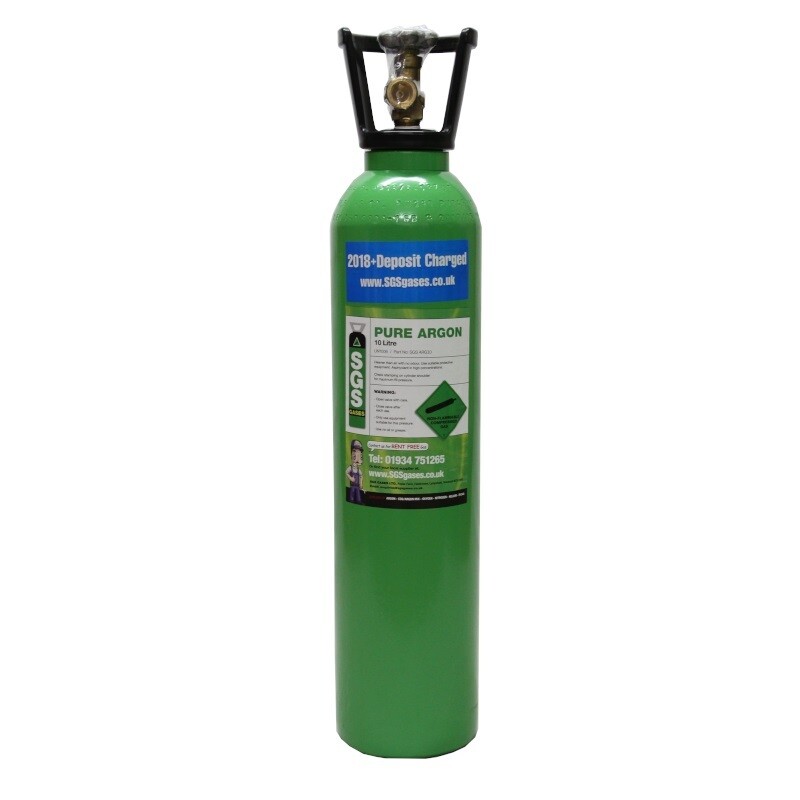 10l pure argon cylinder