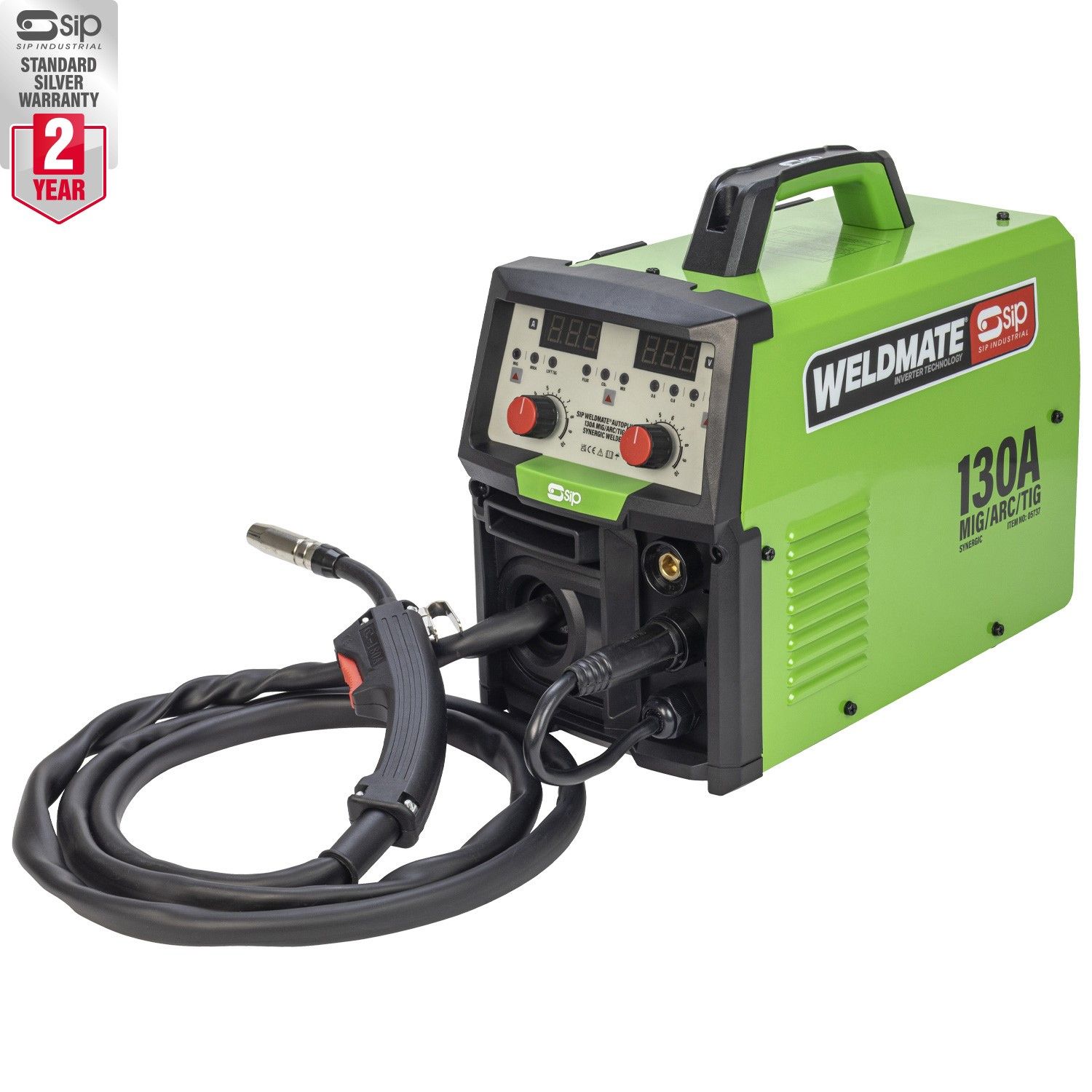 sip weldmate autoplus 130a mig arc tig welder