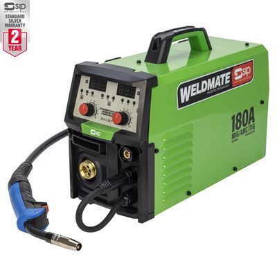 sip weldmate autoplus 180a mig arc tig welder