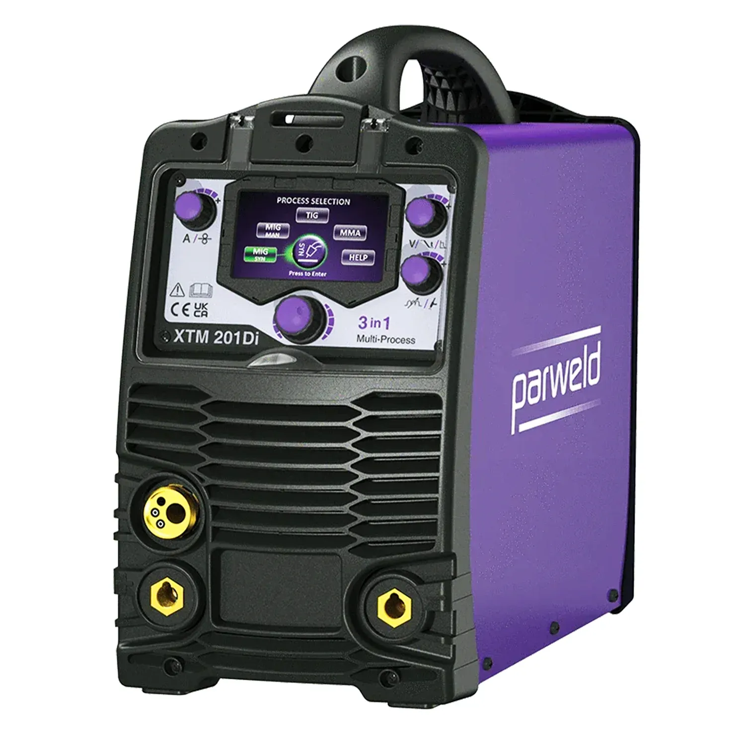 parweld xtm201di-pe 200a mig welder image