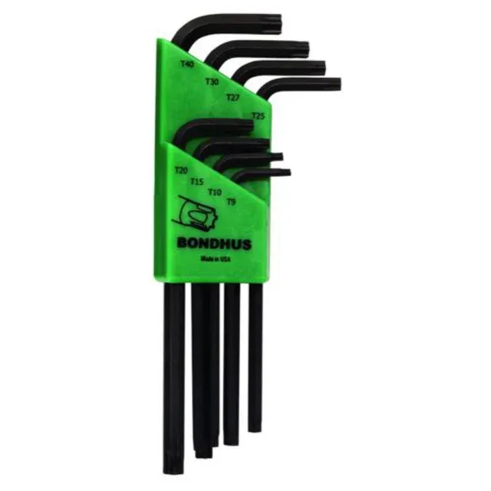 BONDHUS TLX8 Torx Key 8pcs Set