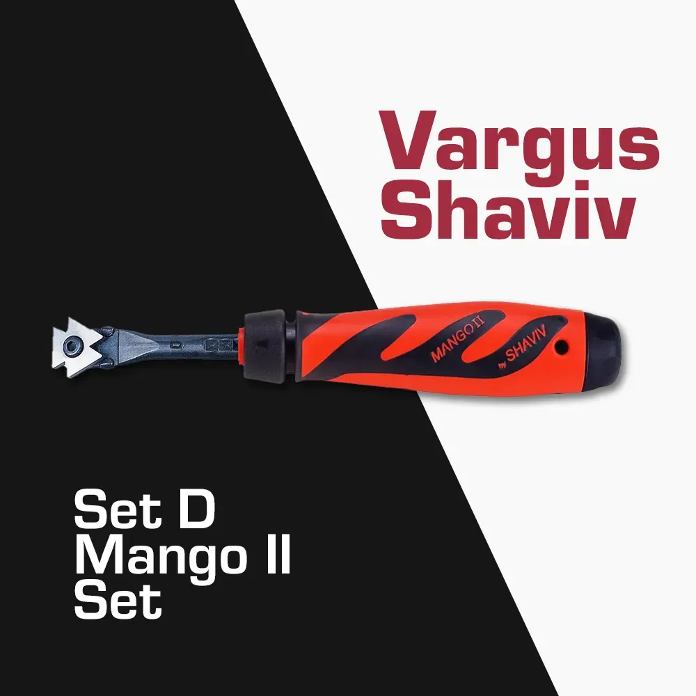 Vargus Shaviv Set D &#39;Sheet Cleaner&#39; Mango II Deburring Set