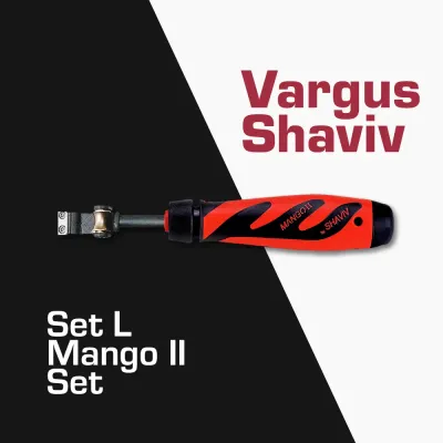 Vargus Shaviv Set L Mango II Deburring Set