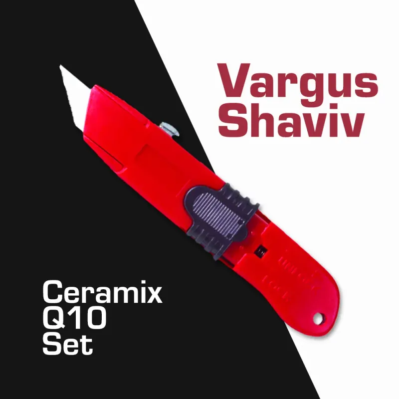 Vargus Shaviv Ceramix Q10 Deburring Set