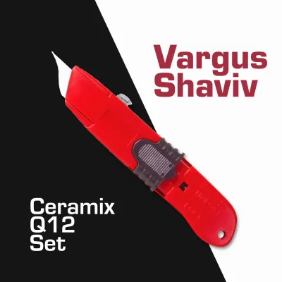 Vargus Shaviv Ceramix Q12 Curved Deburring Set