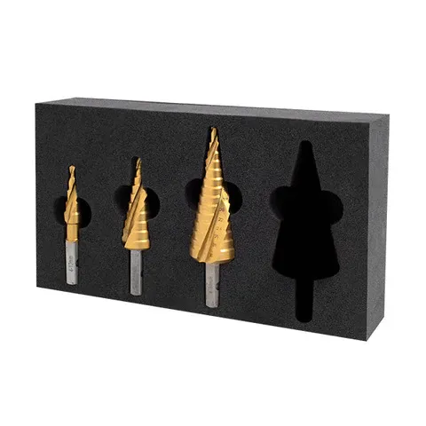 VersaDrive® Step Drill InsertFoam Set 3pc 12, 22, 30mm (OD25-505020-SET1)