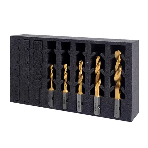 VersaDrive® Drill Tap Set 5pc M5, M6, M8, M10, M12 (OD25-301125-SET1)