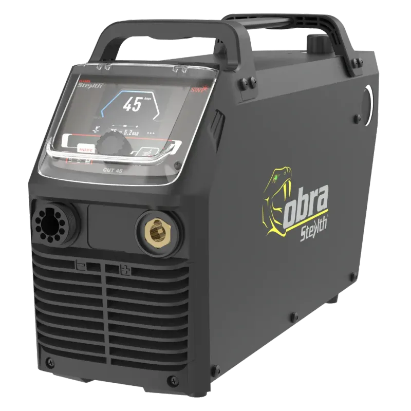 cobra by stealth cut 45 pfc lcd plasma cutting machine