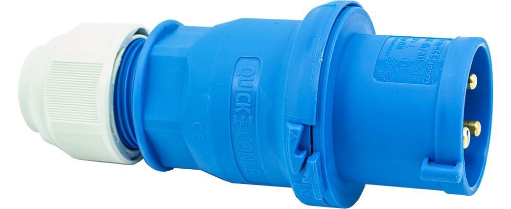 industrial power plug 240v 32amp