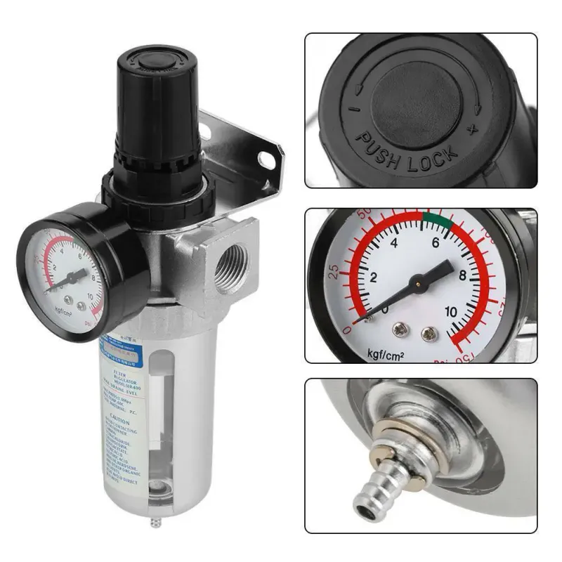 BSP 1/2" Air Compressor Water Regulator