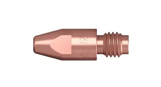 Parweld DS4014-08 BZL 0.8mm x M8 Contact Tip for PRO2500, 3600 &amp; 5000 Torch (10 Pack)