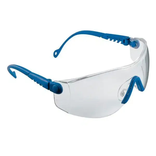 Honeywell 1000018 Pulsafe OP-TEMA Safety Spectacles Blue, Clear Lens (4) safety glasses