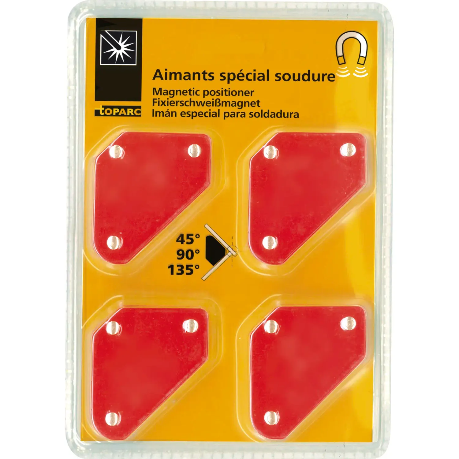 4 MAGNETS SPECIAL WELDING - BLISTER PACK