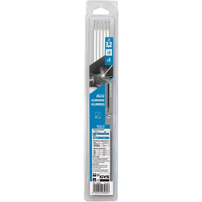 5 ALUMINIUM ELECTRODES - Ø3.2 (BLISTER)