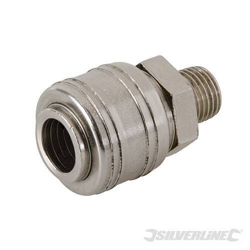 euro air line male thread quick coupler