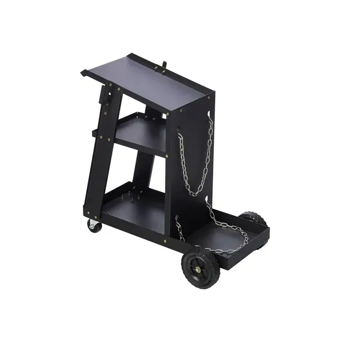 3 tier welding trolley cart
