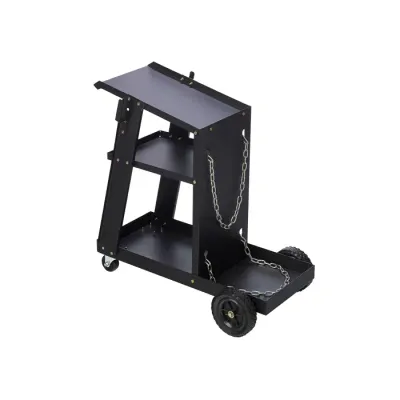 3 tier welding trolley cart