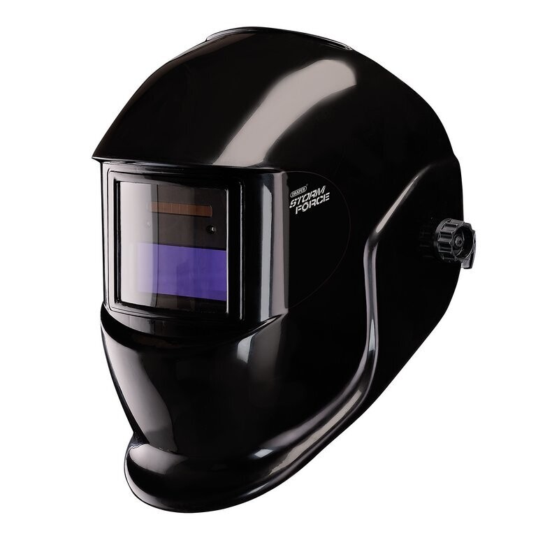 draper storm force fixed shade auto darkening welding helmet