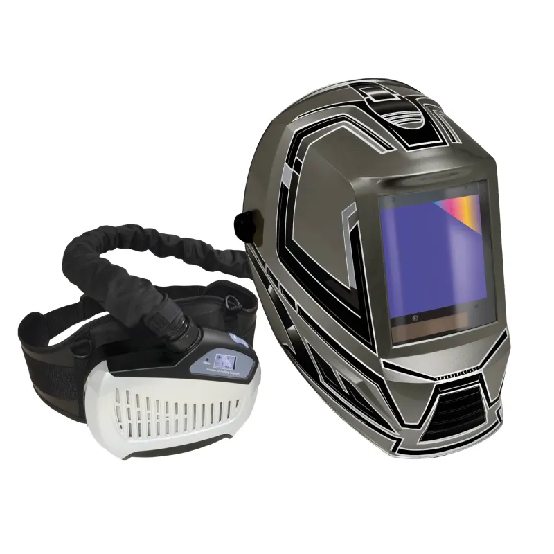 GYS Gysmatic 5/13 G Air-Fed Welding Helmet True Color XXL