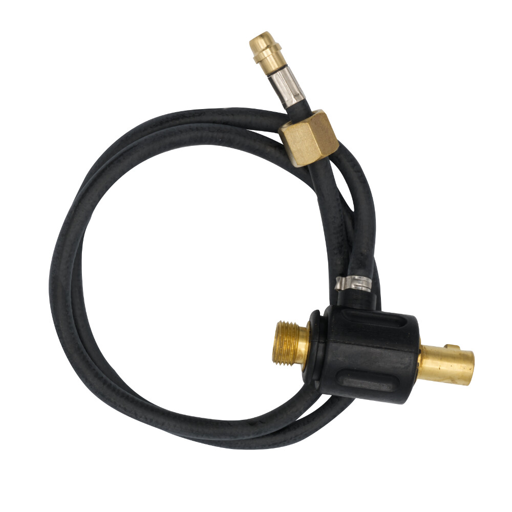 3/8" BSP Power - 1/4" BSP Gas TIG 35-95 Stud Dinse Style Adaptors