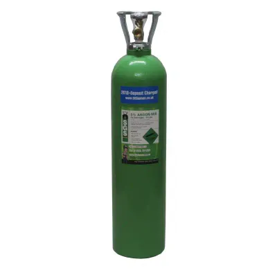 MIG Welding Gas: 20L 5% CO2 / Argon Cylinders Deposit 2026(SGS) MIG Welding Gas: 20L 5% CO2 / Argon Cylinders Deposit 2026(SGS)