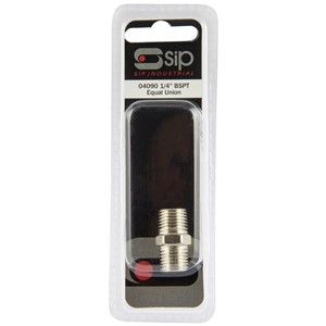 SIP 1/4" x 1/4" Equal Union Adaptor bspt