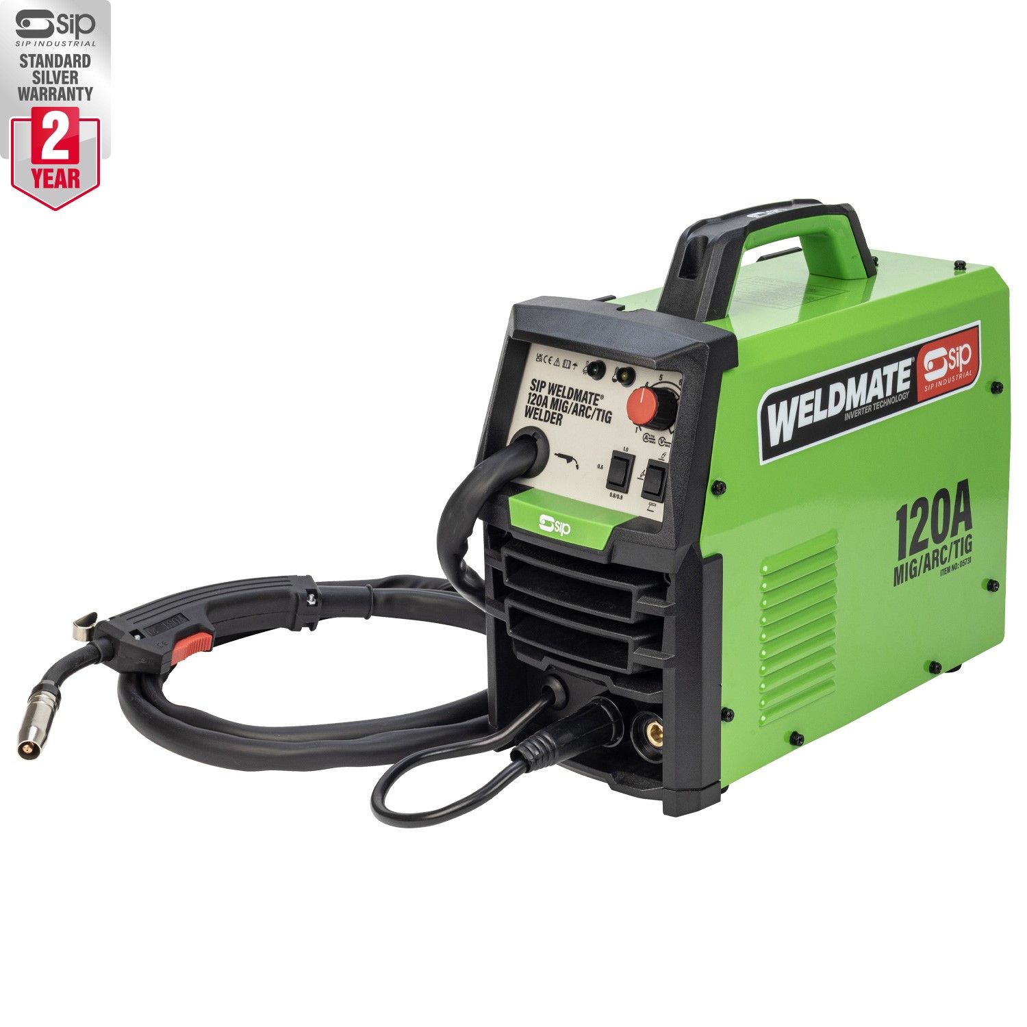 sip weldmate 120a mig arc tig welder
