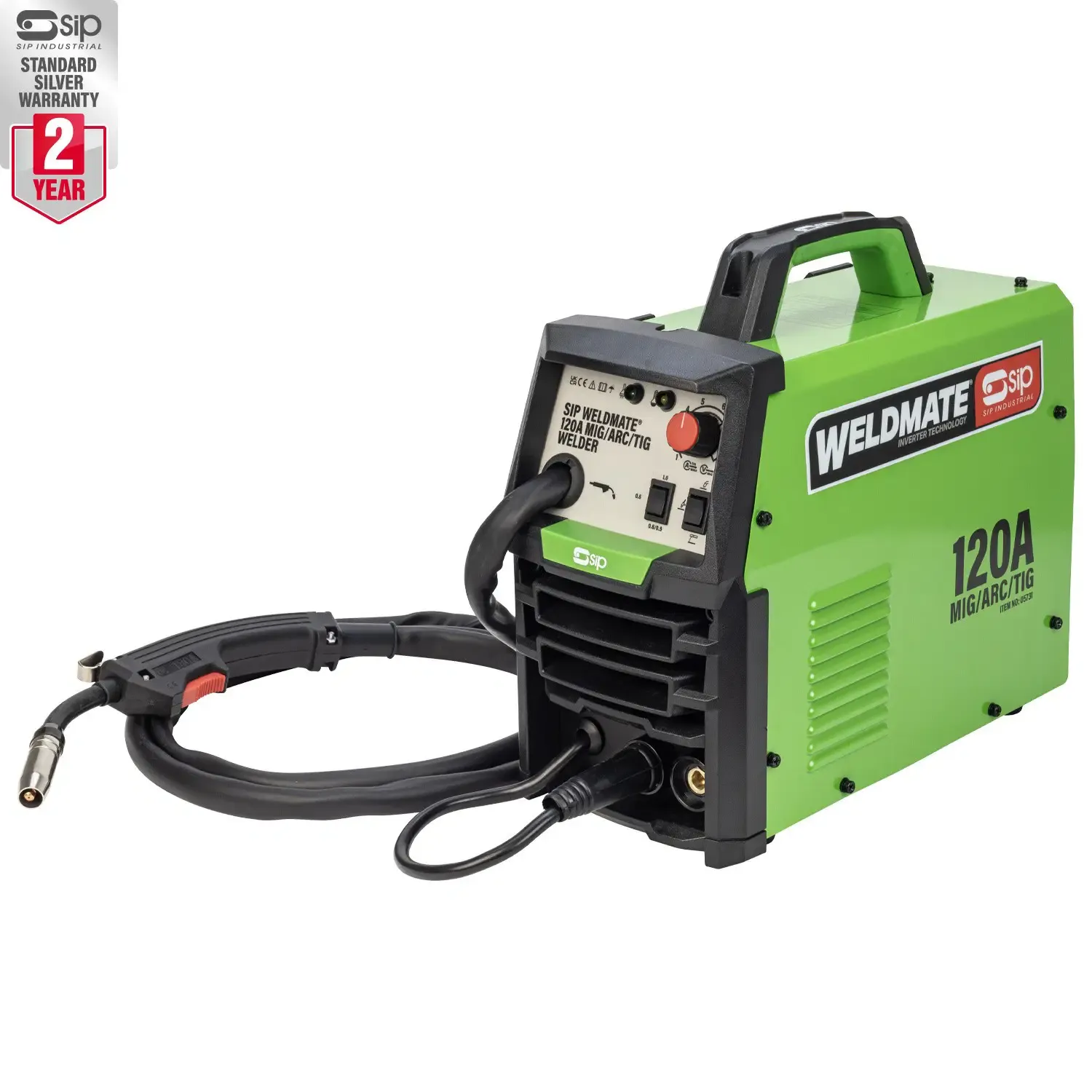 SIP Weldmate 120A MIG / ARC / TIG Welder