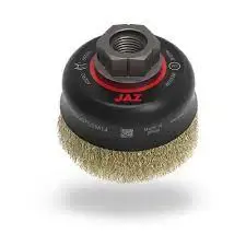 Wire Brush Cup Brass Coated Steel Crimped Wire 60mm x M14