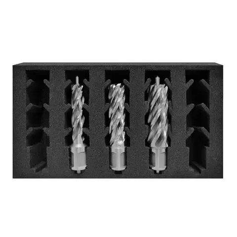 HMT HSS SilverMax Long Cutter Set - 14,18,22 &amp; pin ( JM25-107010-SET)