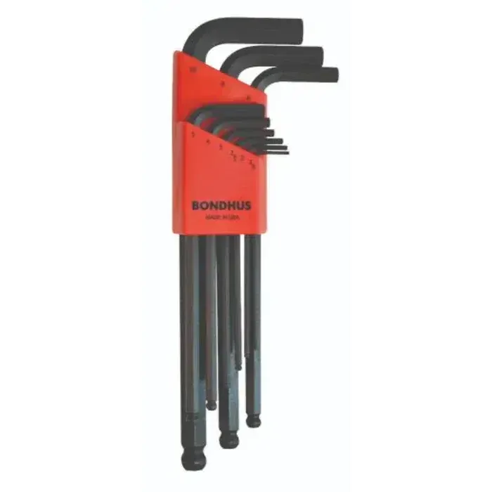 BONDHUS BLX9M BallEnd Hex Key 9pcs Set BONDHUS BLX9M BallEnd Hex Key 9pcs Set