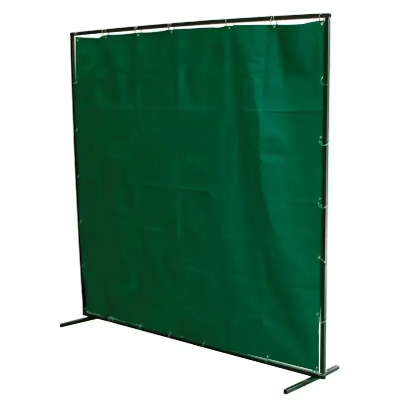 Welding screen green PVC 6x6ft &amp; Frame