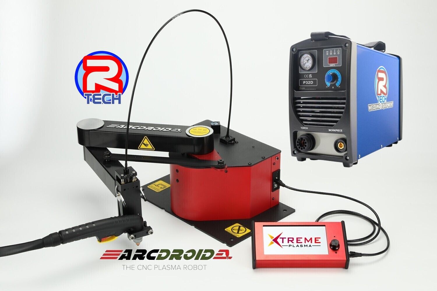 ArcDroid CNC Plasma Robot &amp; R-Tech P32D Plasma Cutter Combo