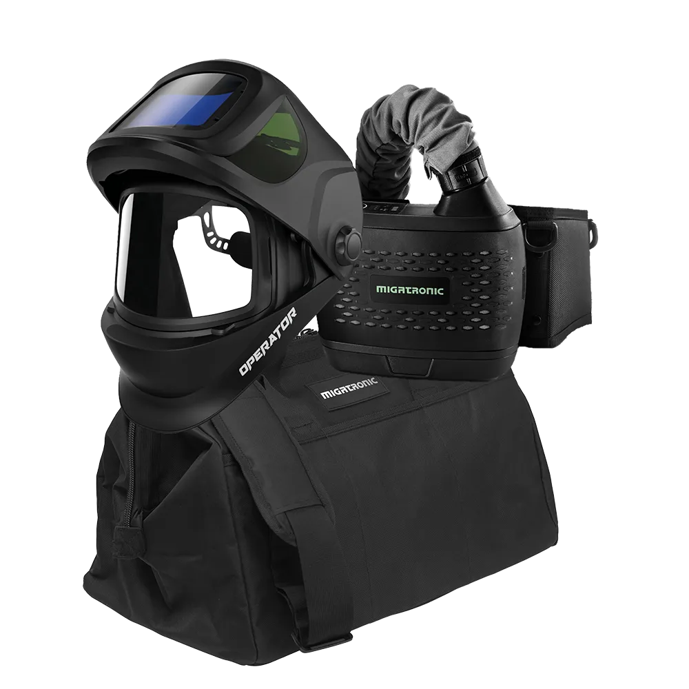 Operator Flip-up with PAPR kit (Midnight Black)