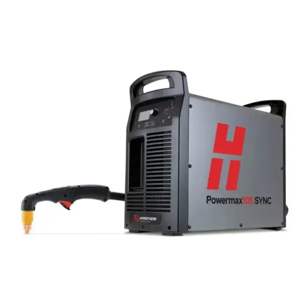 Hypertherm Powermax105 SYNC - 230-400V CE / CCC / 75° Hand Torch 7.6m Lead