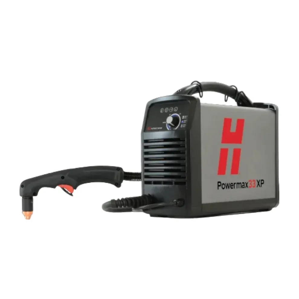 Hypertherm Powermax33 XP - 120-240V CE / Duramax LT Hand Torch and Clamp 4.5m Lead